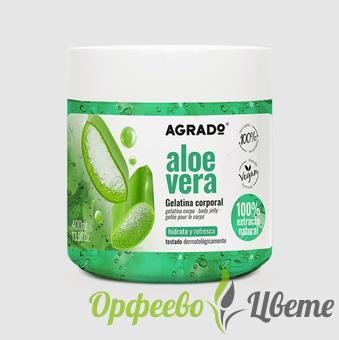 НАТУРАЛНА КОЗМЕТИКА  Грижа за лицето Хидратиращ гел за тяло с алое вера Aloe Vera, 400 мл